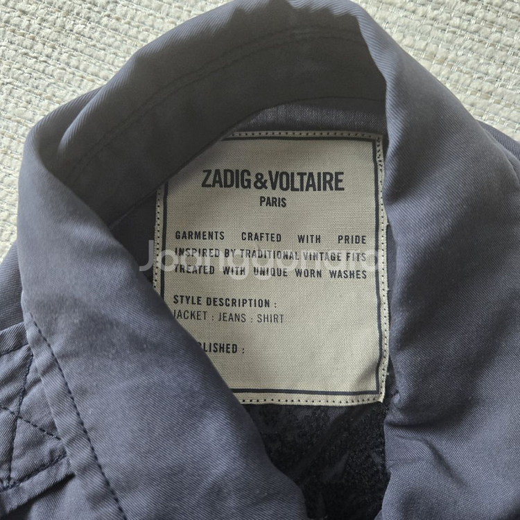 쟈딕앤볼테르 스컬 야상 자켓--2