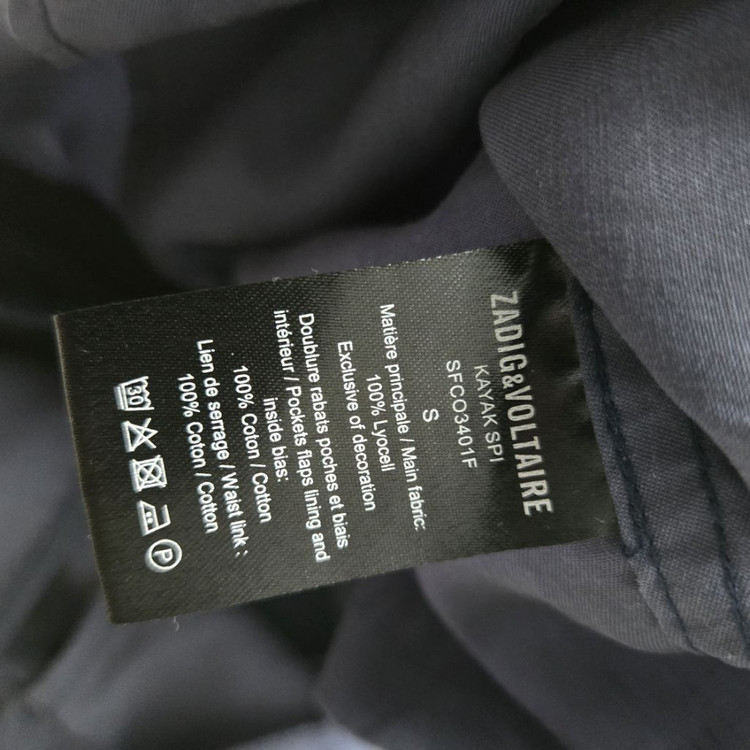 쟈딕앤볼테르 스컬 야상 자켓--3