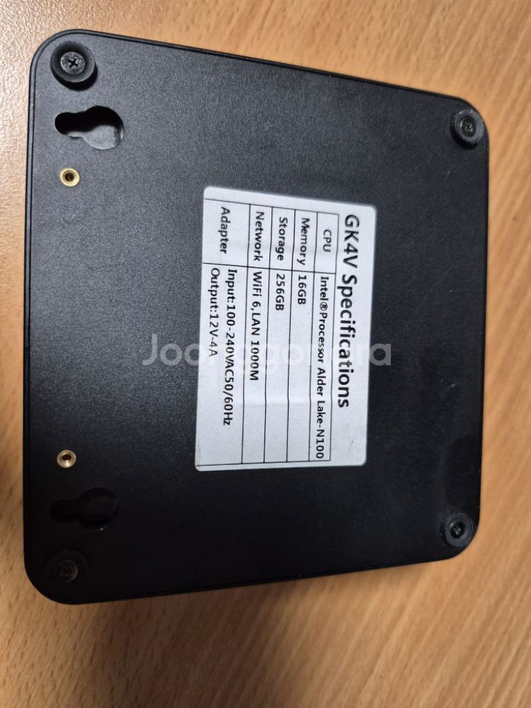 미니 PC N100 16GB Mem, 256GB--2