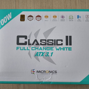 마이크로닉스 클래식2 atx 3.1 700w 파워팝니다