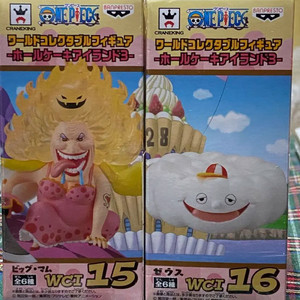 원피스 월콜 빅맘 & 제우스 피규어