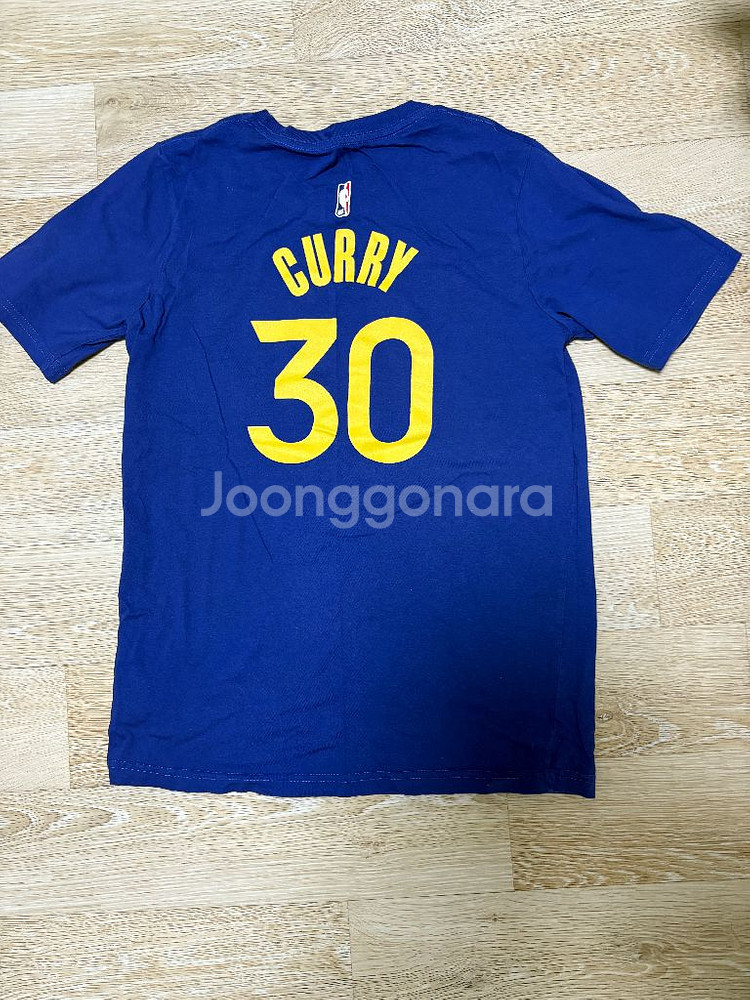 NBA 골든스테이트 워리어스 스테판 커리 티셔츠 반팔--1
