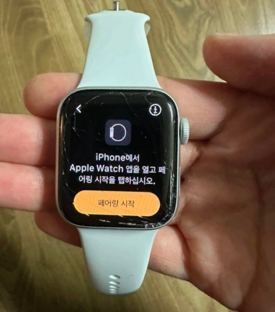 애플워치 se 실버