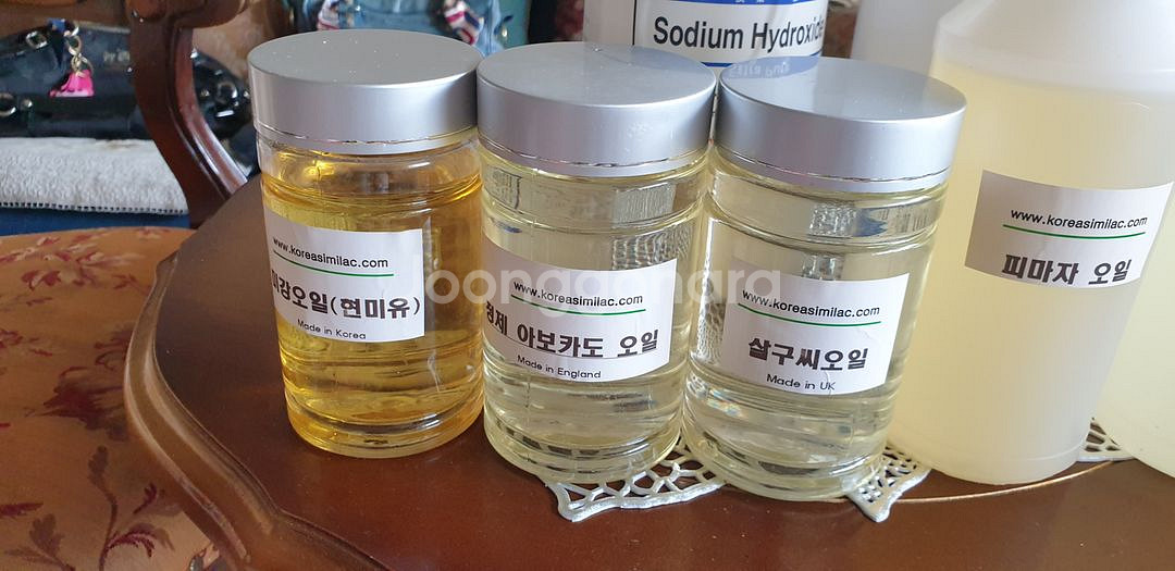 천연비누 제작 도구들--7