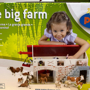 파포 the big farm 동물 피규어세트입니다.