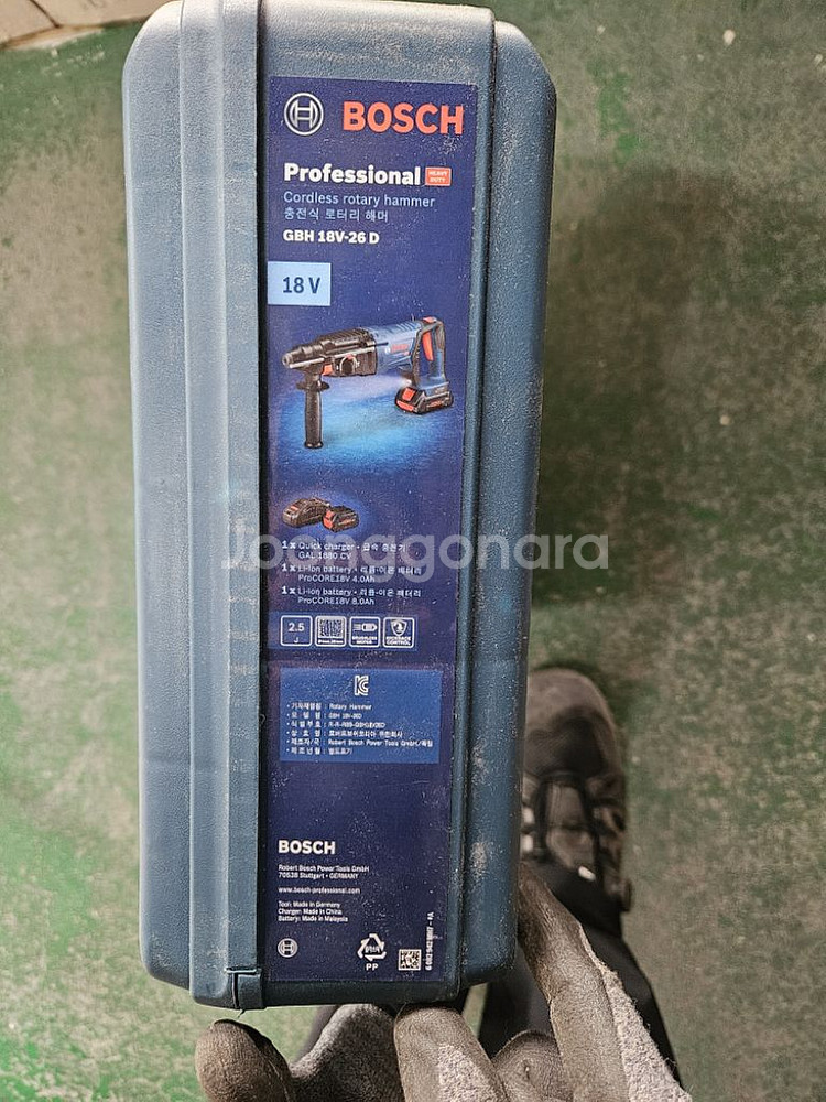 보쉬 로타리함마GBH18V-26D 집진기도 팝니다--0