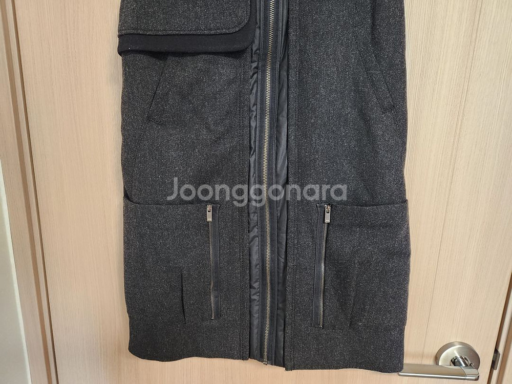 여자후드집업조끼가디건 여자민소매자켓코트--5