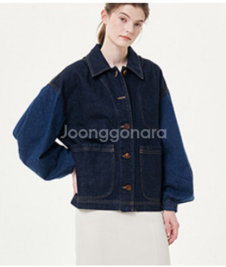 rachel comey 한섬 톰그레이 하운드 데님 재킷--6