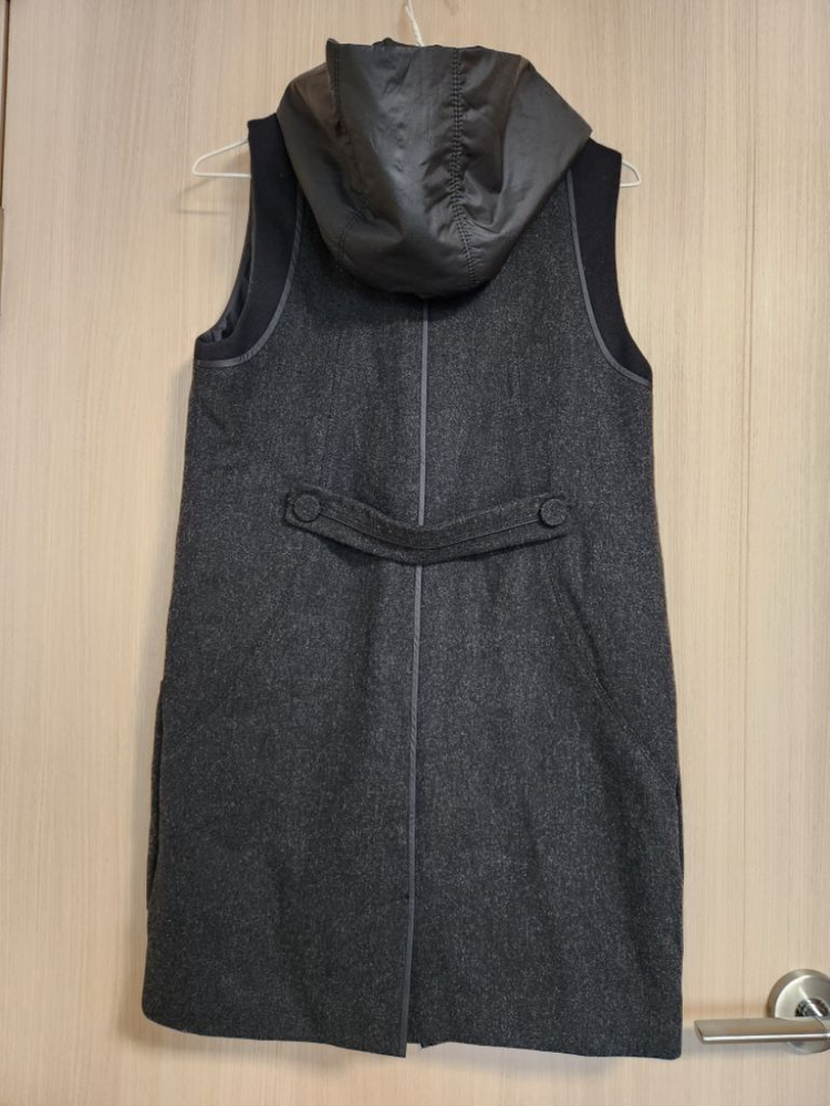 여자후드집업조끼가디건 여자민소매자켓코트 이미지