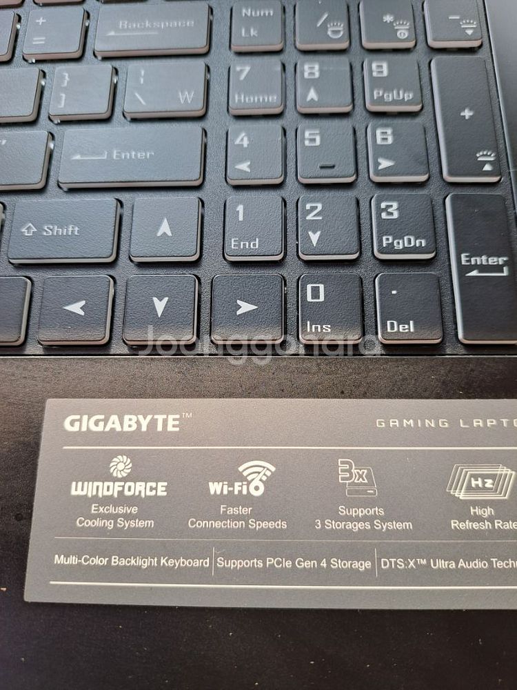 기가바이트 게이밍노트북3050ti--2