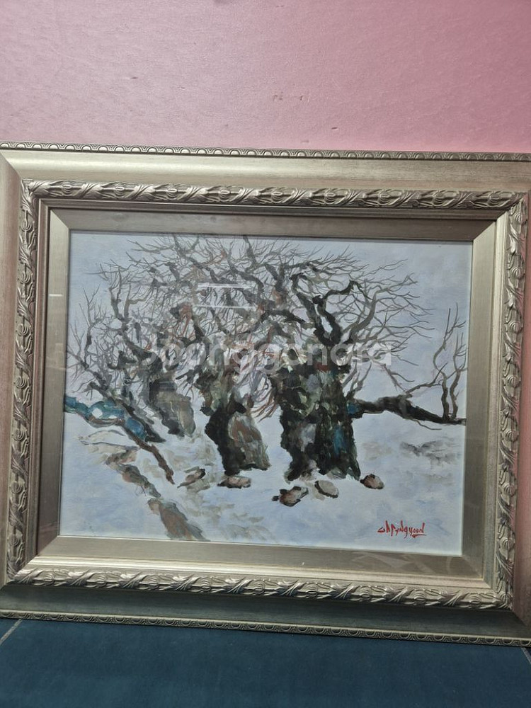 오승윤그림(캠퍼스,유리액자)--6