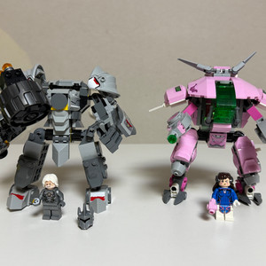 오버워치 레고 75973 (D.Va VS 라인하르트)