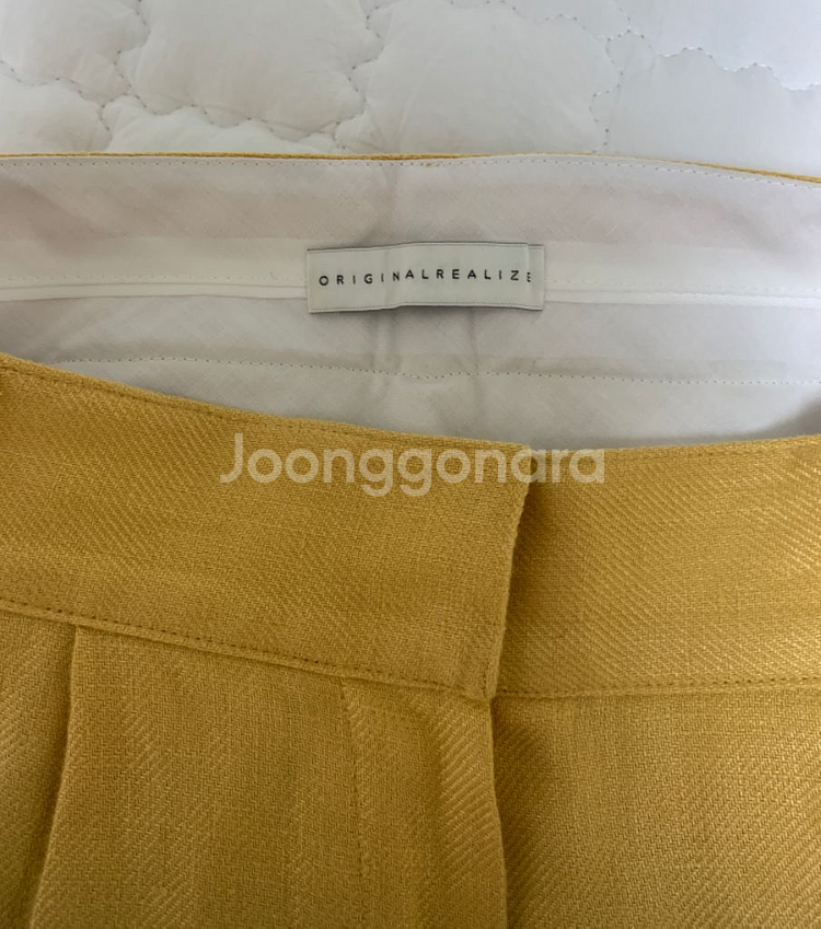 [오르 orr] 투핀턱 린넨 반바지 (셋업자켓 따로판매--5