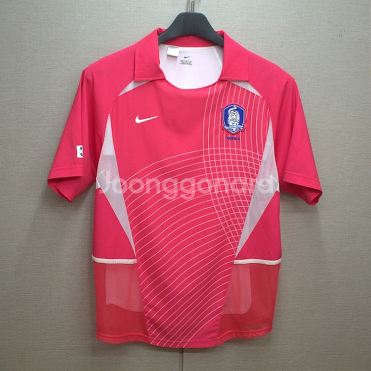 0111-2002년 국대 선수용(100)축구유니폼--1