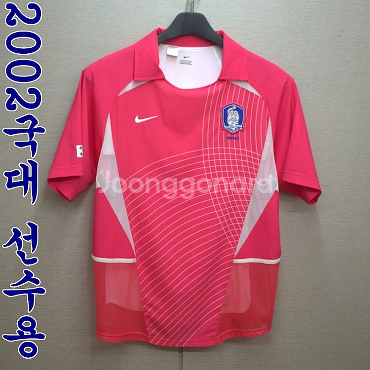 0111-2002년 국대 선수용(100)축구유니폼--0