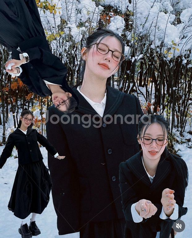 리가드 오발 뿔테 안경 호피 선글라스 뉴진스 미우미우--5