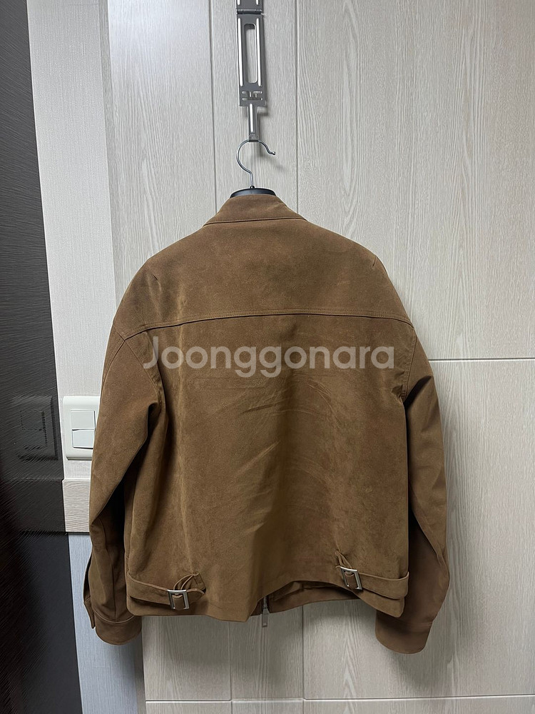 라퍼지스토어 버핑레더 디바이드 바이커 자켓--1