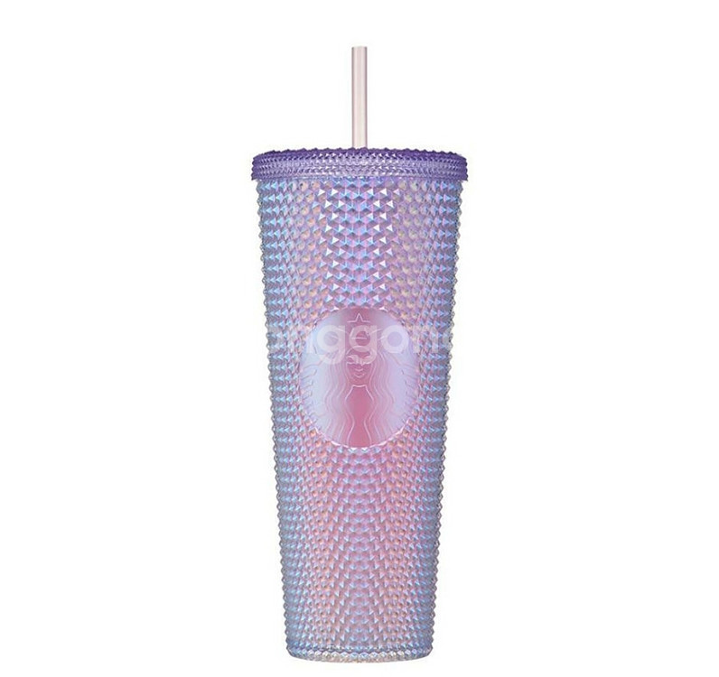 스타벅스 체리블라썸 핑크빔 스터드 콜드컵 710ml--0