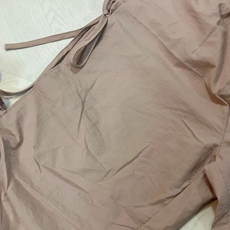 발레코어 리본 와이드 밴딩 팬츠 핑크--4