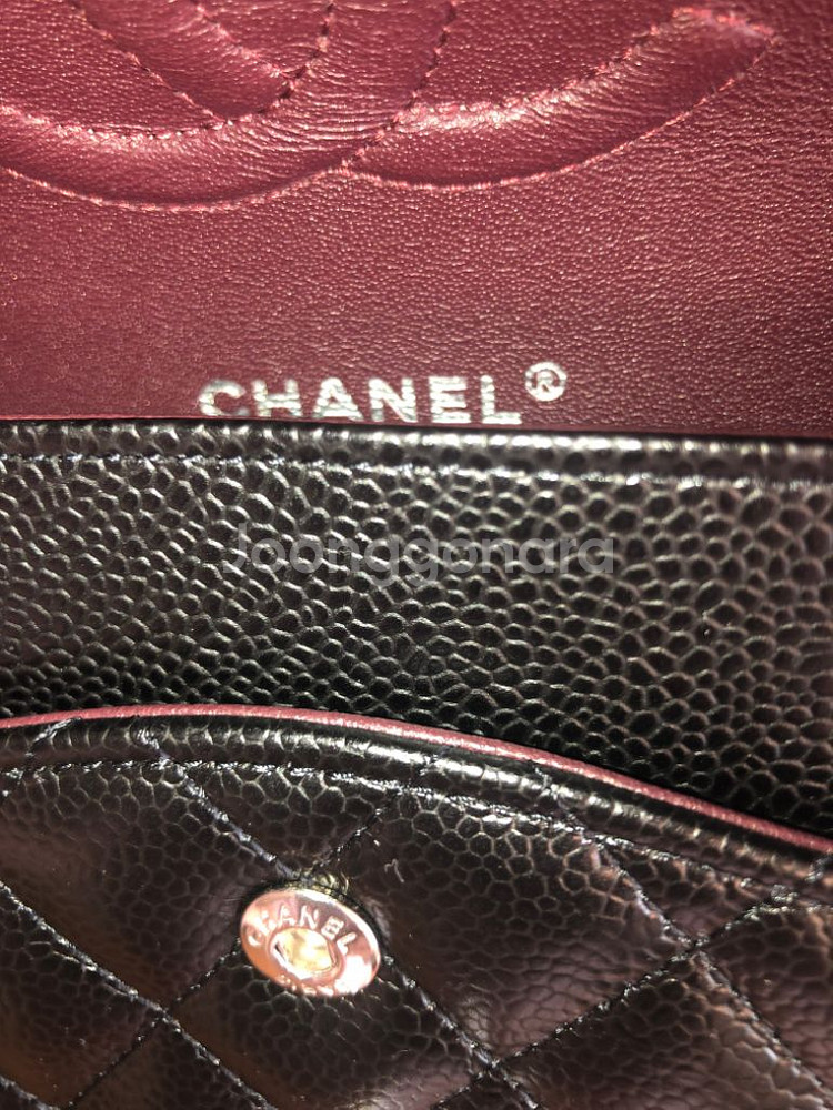 (새제품)샤넬 클래식플랩백미디움은장--5