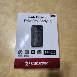 바디캠(액션캠) transcend Body30 새상품