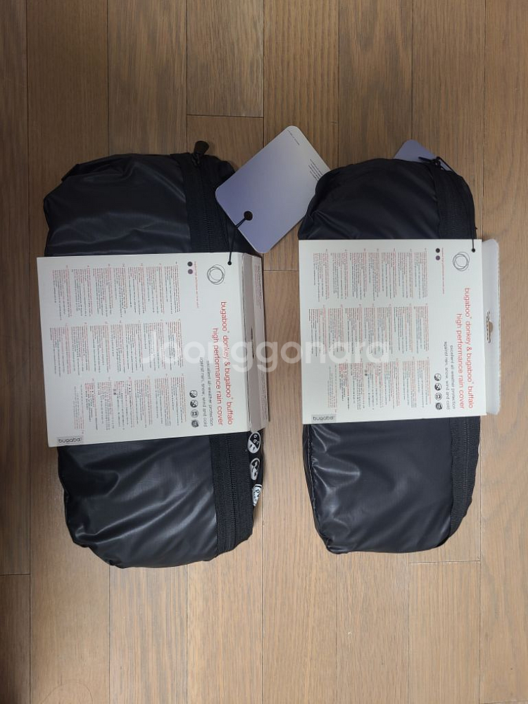 부가부 정품 동키 (버팔로) 레인 커버 블랙 새상품--0