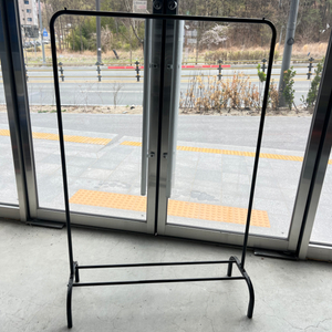 가벼운 행거 (흰색, 검정, 2단)