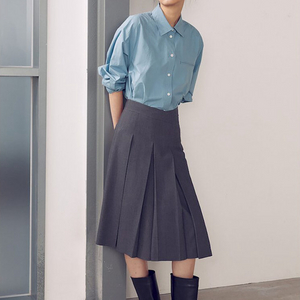 구호플러스 > Signature Pleats Skirt