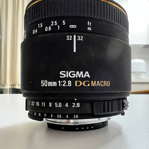 Sigma 50mm F2.8 EX DG 니콘F 마운트