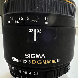 Sigma 50mm F2.8 EX DG 니콘F 마운트
