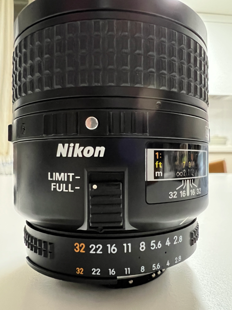 Nikon AF Macro nikkor 60mm 1:2