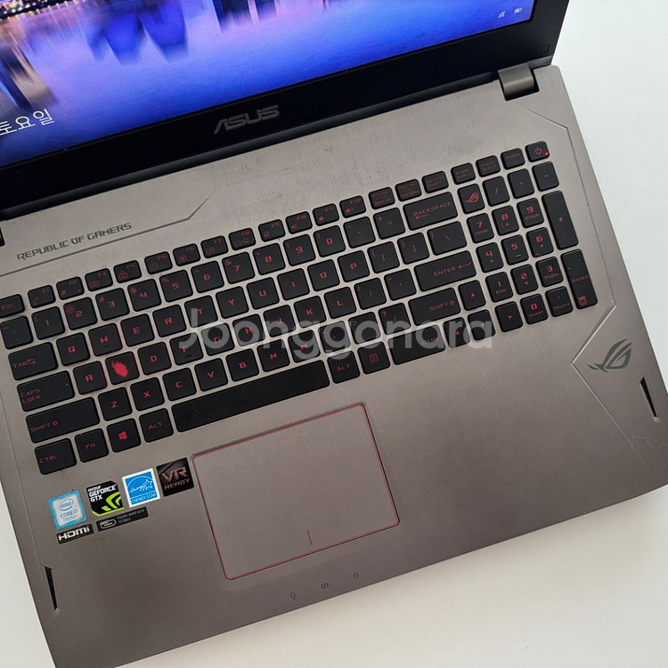 ASUS ROG 게이밍 노트북 GL502VS / GTX--3