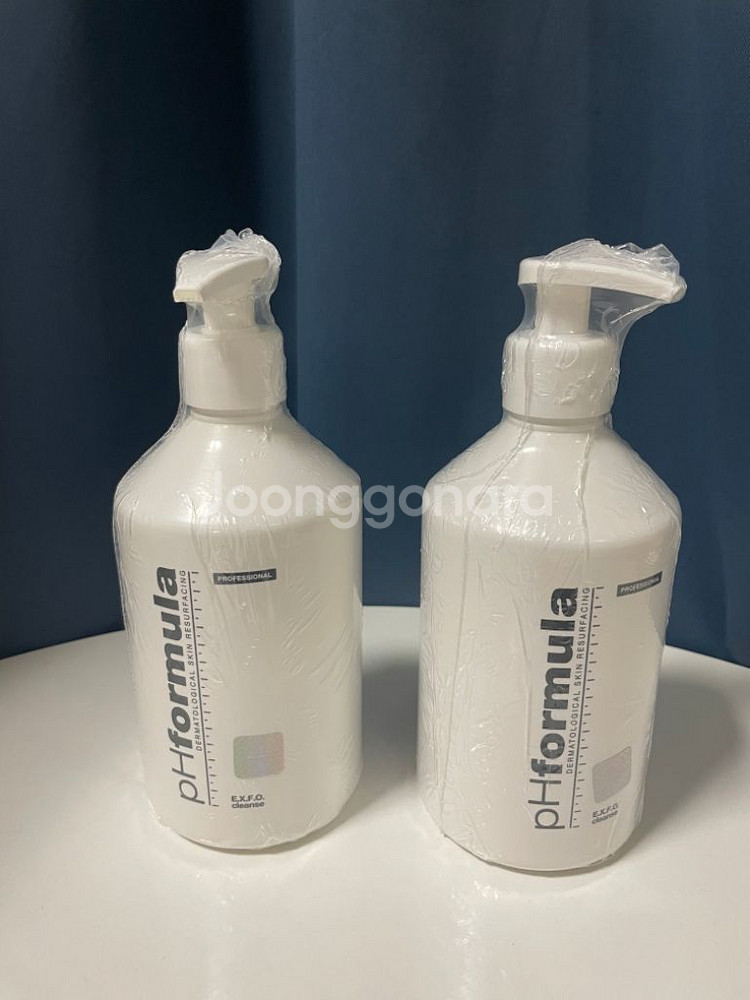 ph포뮬라 엑스포 클렌져 500ml 2개(한개 판매완료--0
