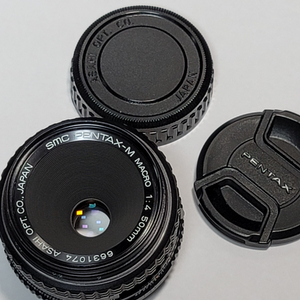 펜탁스 렌즈 pentax m 50mm f4 macro