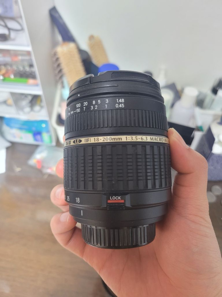 니콘 탐론 수동 망원 렌즈 이미지