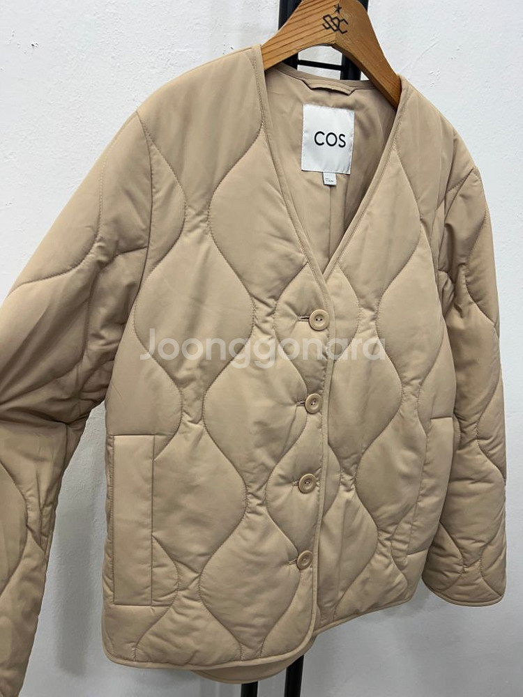 정품) COS 여성 새제품급 오버핏 경량패딩 S--1