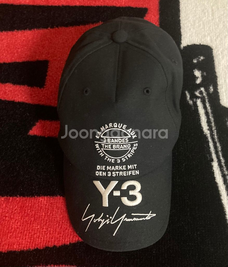 Y-3 자수 볼캡--2