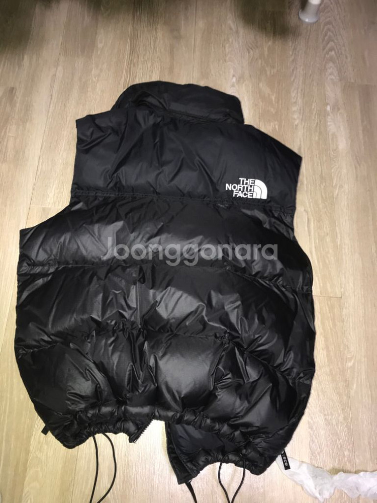 노스페이스 패딩 조끼--1