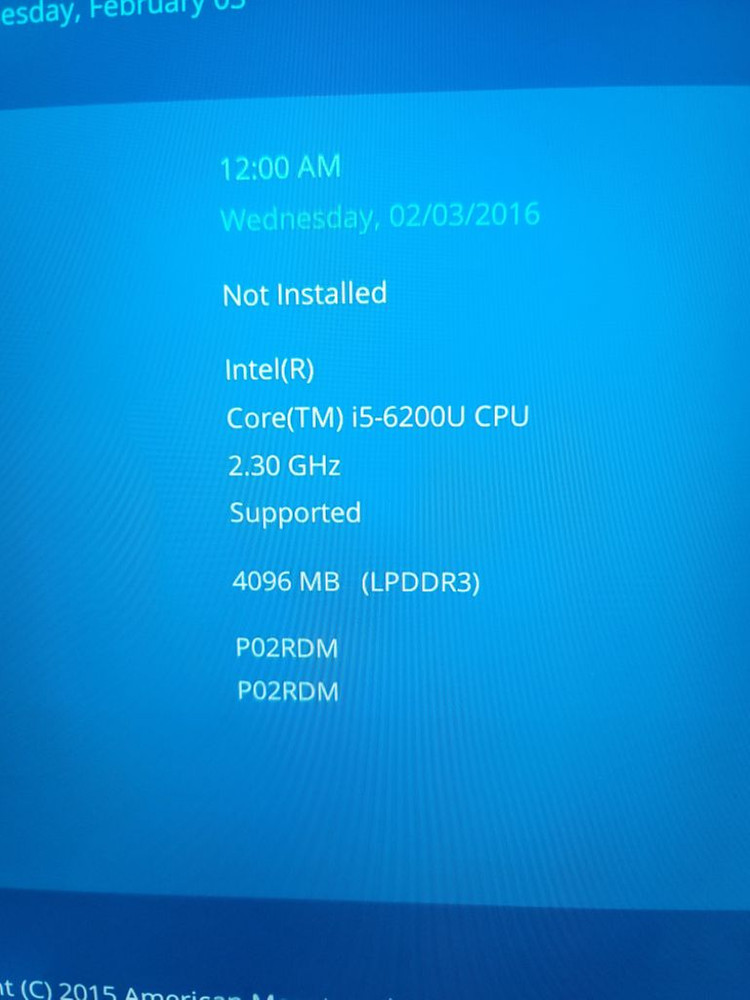 삼성 i5 6200U 노트북 (부품용)--4