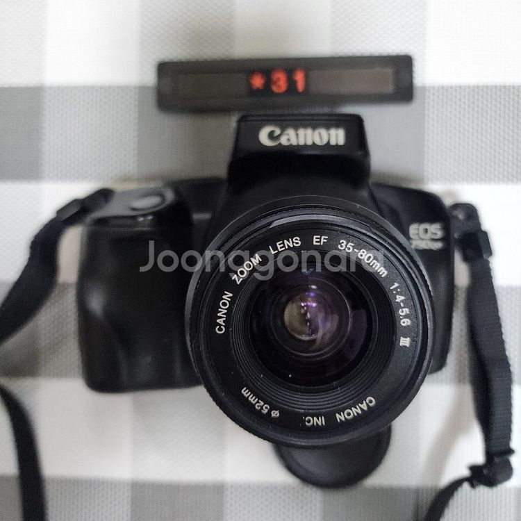 캐논 EOS 750 QD 필름카메라 35-80 광각줌렌--0