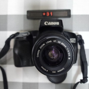 캐논 EOS 750 QD 필름카메라 35-80 광각줌렌