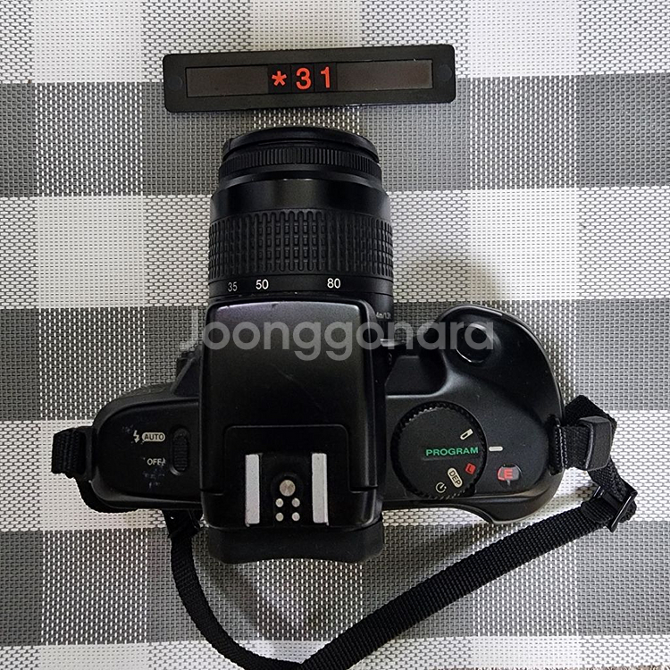 캐논 EOS 750 QD 필름카메라 35-80 광각줌렌--2