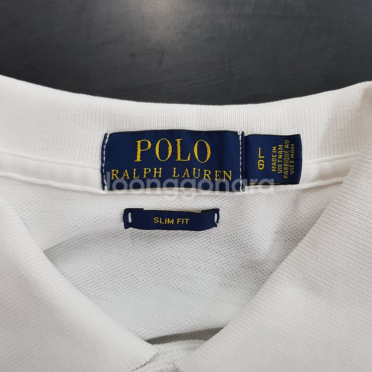 POLO 폴로랄프로렌 카라반팔티 화이트 L--2