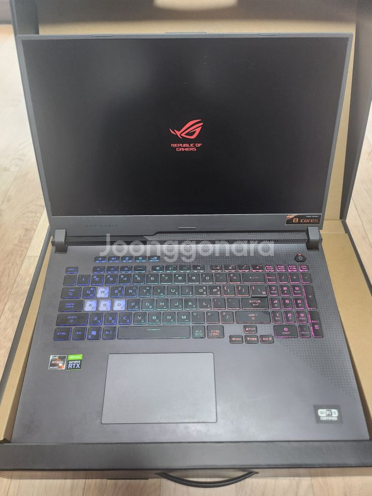 게이밍 노트북 rog strix 17.3인치--0