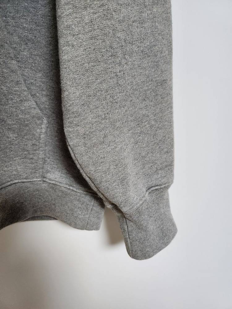 XS 베트멍 그레이 바코드 로고 오버핏 남성 후드티 S 이미지