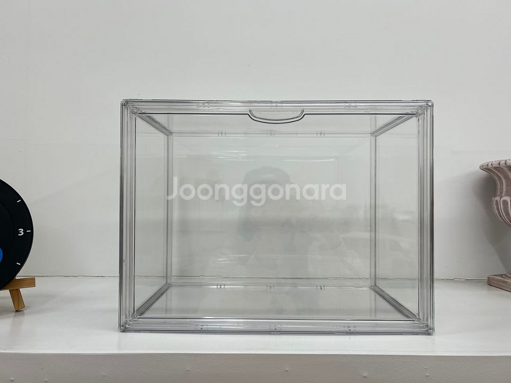 투명 수납함 2개--0