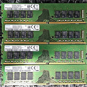 중고 삼성DDR4 16G (2666) 램 4장 판매