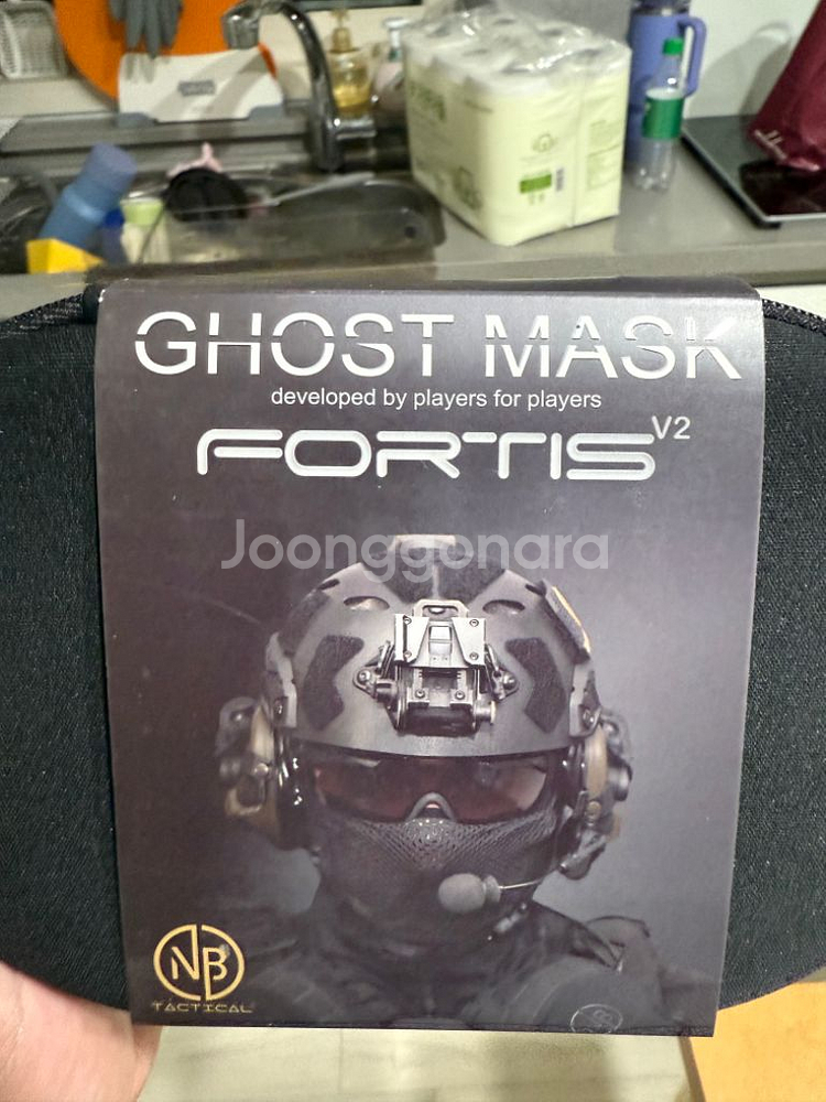 택티컬 포르티스 FORTIS V2 고스트 마스크 팝니다--0