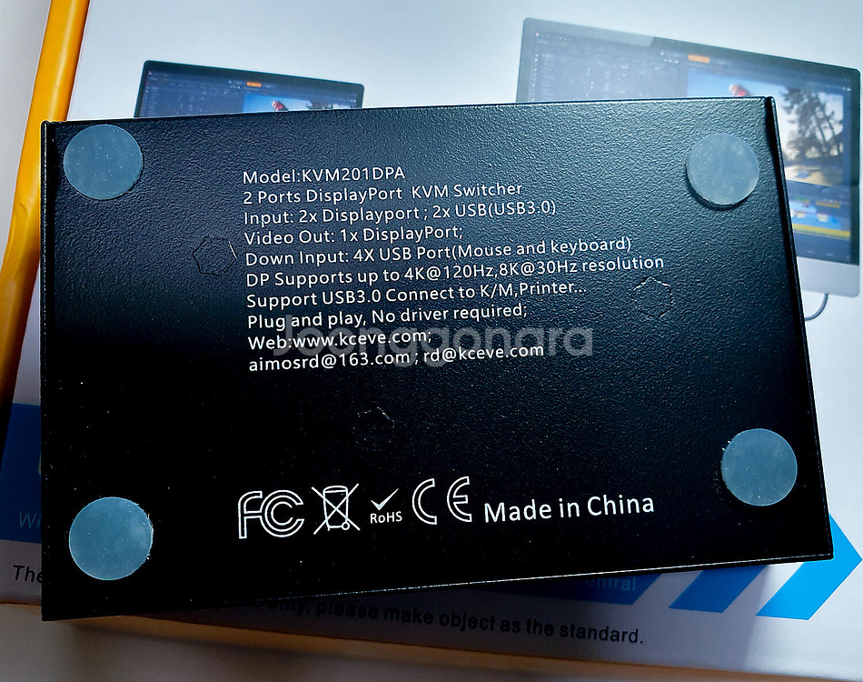 DP KVM 2:1 USB3.0--3