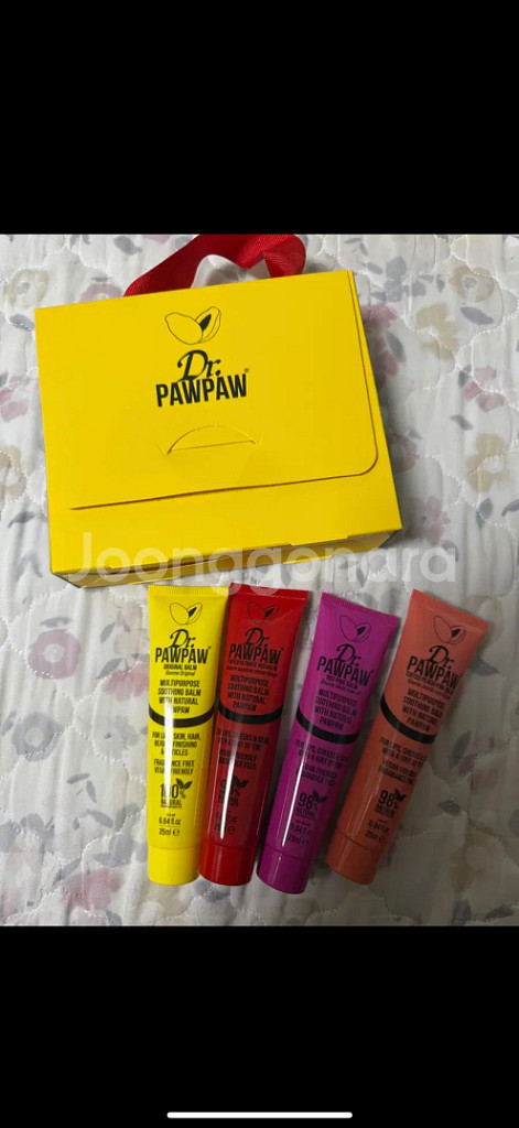닥터포포 립밤 25ml 오리지널 + 레드 + 피치핑크--2
